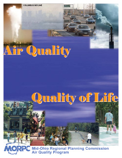 Air Quality-Quality of Life Brochure